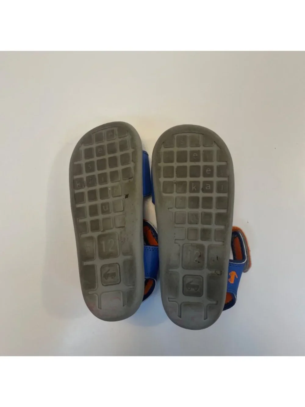 See Kai Run Blue Logan Sport Sandals, Size 12
